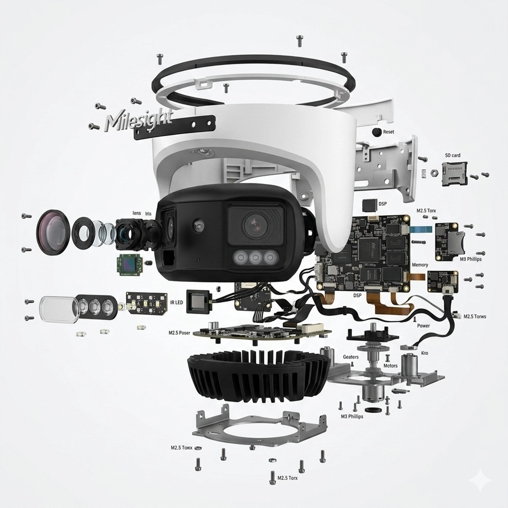 MILESIGHT MS-C8477-HPG1 PANORAMİK IP KAMERA