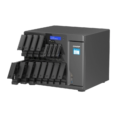 TS-1655 8GB 16HDD M2 READY NAS Depolama Ünitesi